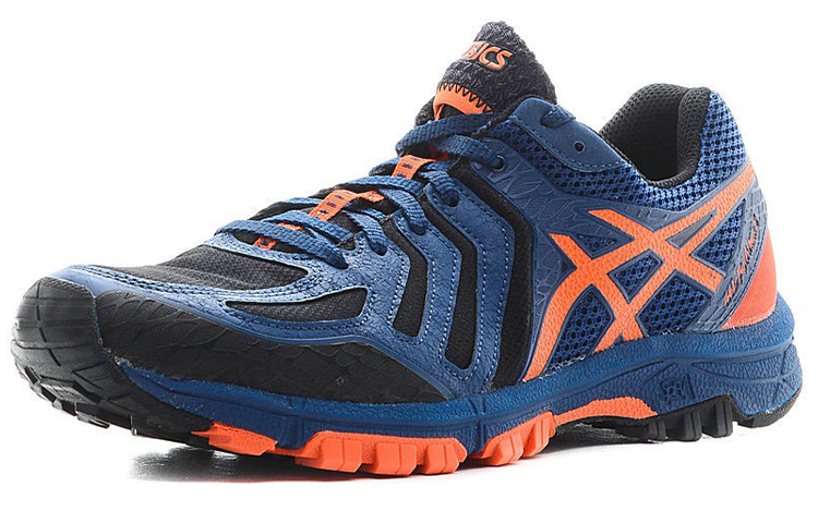Lookbook ASICS Gel-Fujiattack 5 ''Blauw Oranje'' T630N-5809