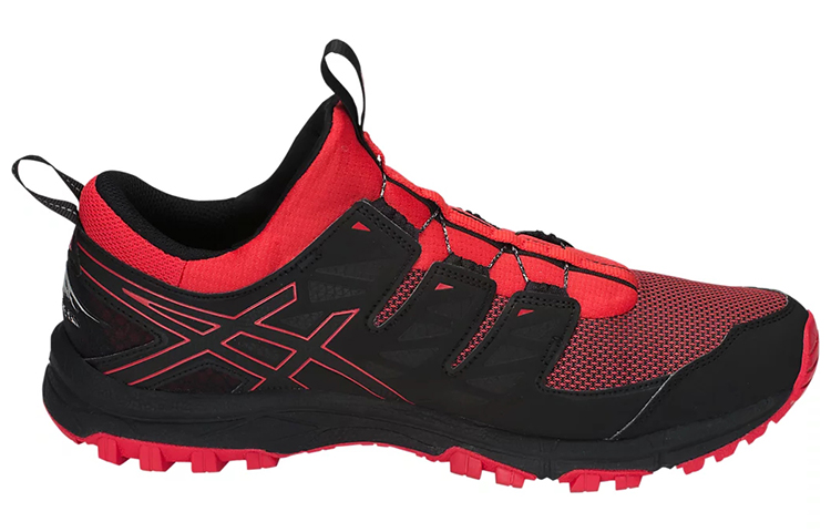 Order ASICS GEL-FujiRado ''Schwarz Rot'' T7F2N-600