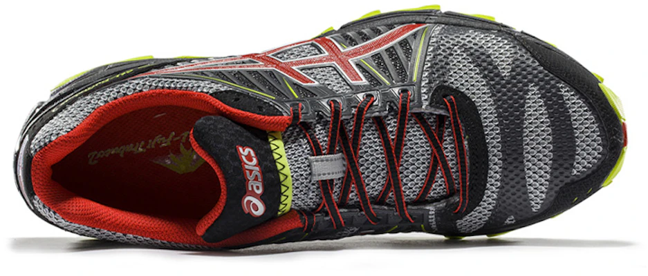 ASICS Gel-FujiTrabuco 2 'Grey Red' T3H4N-1126 Shop ASICS Gel-FujiTrabuco 2 'Grey Red' T3H4N-1126