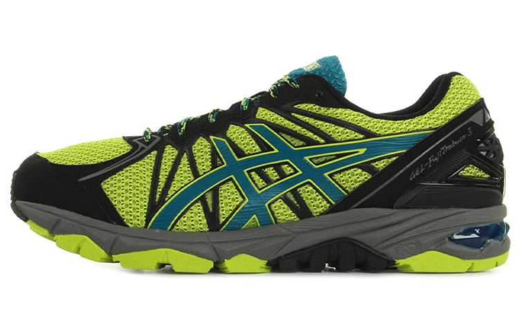 ASICS Gel-Fujitrabuco 3 'Black Green' T4E2N-8947