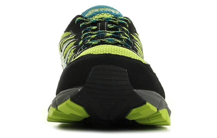 Lookbook アシックス ゲルフジトラブーコ 3 「黒/緑」 T4E2N-8947