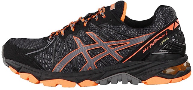 Asics GEL-FujiTrabuco 3 G-Tx 低筒跑步鞋 黑橙 Buy Asics GEL-FujiTrabuco 3 G-Tx 低筒跑步鞋 黑橙