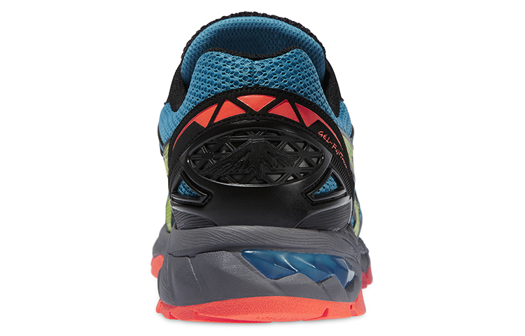 Shop ASICS GEL-FujiTrabuco 3 Low-Top /Green 'Blue' T4E4N-4807