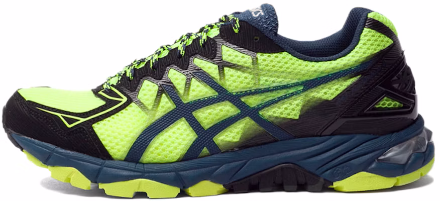 Asics Gel-FujiTrabuco 4 舒適耐磨越野跑步鞋 黑螢光綠 Buy Asics Gel-FujiTrabuco 4 舒適耐磨越野跑步鞋 黑螢光綠