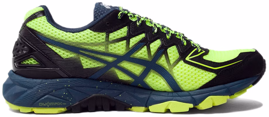 Asics Gel-FujiTrabuco 4 舒適耐磨越野跑步鞋 黑螢光綠 Order Asics Gel-FujiTrabuco 4 舒適耐磨越野跑步鞋 黑螢光綠