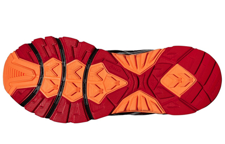 Details for ASICS GEL-FujiTrabuco 4 ''Rood Zwart'' Sneakers T5L1N-2393