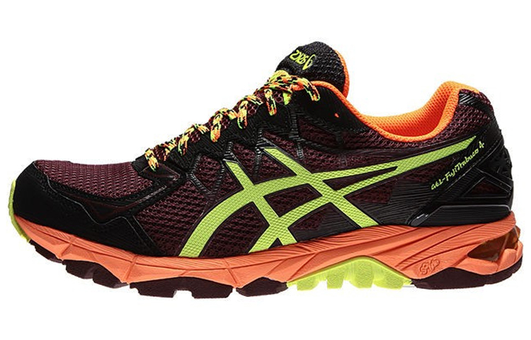 ASICS Gel-FujiTrabuco 4 'Yellow Brown Red' T5L1N-2907