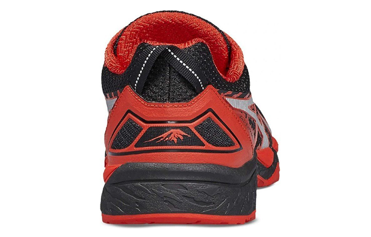 Shop ASICS Gel-FujiTrabuco 5 'Black Red' T6J0N-9023
