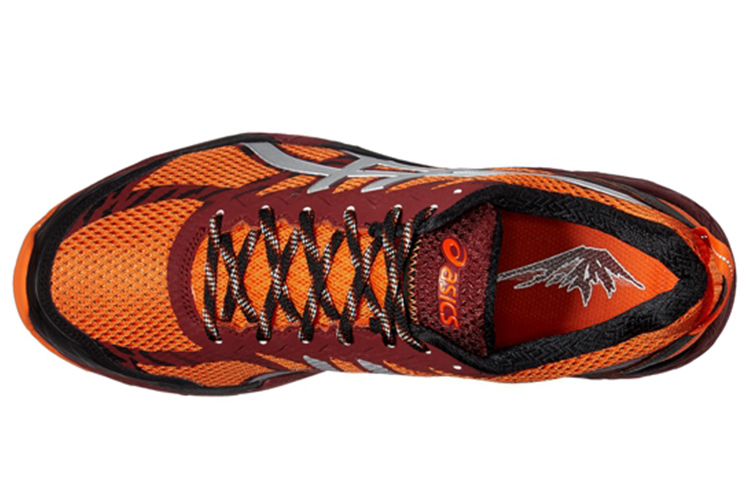 Shop ASICS GEL-FujiTrabuco 5 'Orange Black Silver' T6J0N-0993