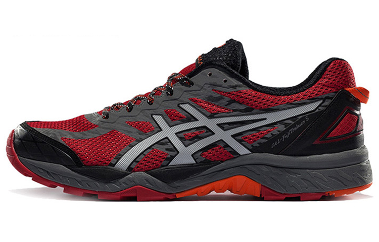 ASICS GEL-FujiTrabuco 5 'Red Black Silver' T6J0N-2393