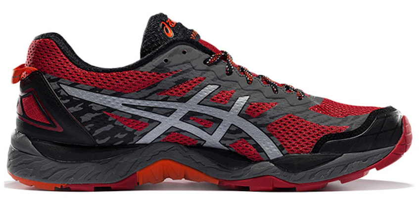 ASICS GEL-FujiTrabuco 5 'Red Black Silver' T6J0N-2393 Order ASICS GEL-FujiTrabuco 5 'Red Black Silver' T6J0N-2393