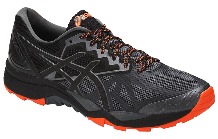 Lookbook ASICS GEL-FujiTrabuco 7 'Black Grey Orange' T7E4N-9790