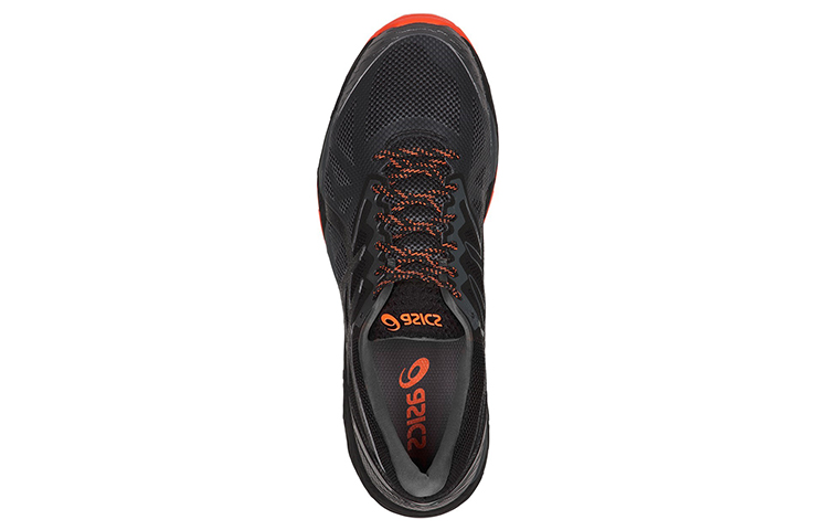 Shop ASICS GEL-FujiTrabuco 7 'Black Grey Orange' T7E4N-9790