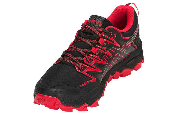 Shop ASICS Gel-Fujitrabuco 7 'Black Red' 1011A197-001