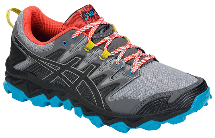Shop ASICS Gel-FujiTrabuco 7 'Black Red Blue' 1011A197-020