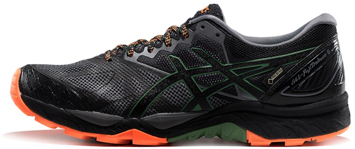 Asics GEL-FujiTrabuco 7 G-Tx 低筒 跑步鞋 男款 黑橙綠 Buy Asics GEL-FujiTrabuco 7 G-Tx 低筒 跑步鞋 男款 黑橙綠