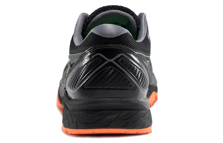 Shop ASICS GEL-FujiTrabuco 7 G-TX 'Hitam Oranye Hijau' T7F0N-020