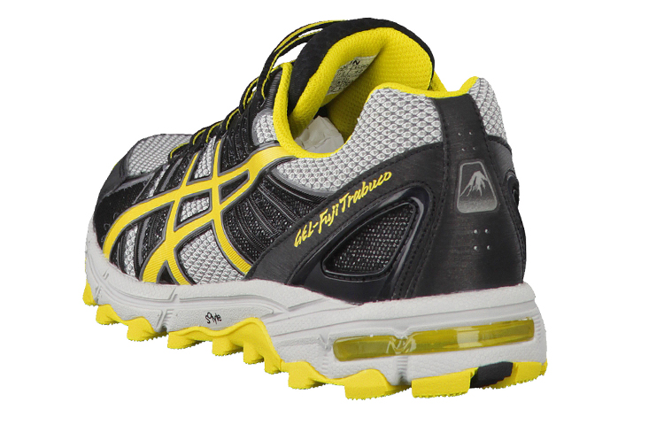 Shop ASICS GEL-FujiTrabuco G-TX 'Grey Yellow' T2B4N-9304