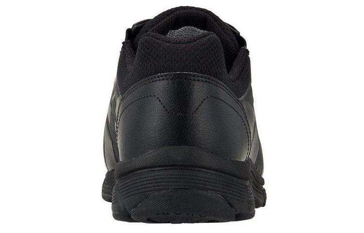 Shop Asics Gel-Fun Walker M008 舒適透氣悠閒運動鞋 黑