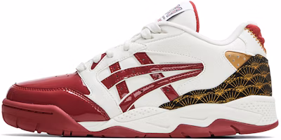 ASICS Gel-Fuse Basketball Shoes 'White Red' 1203A590-600 ASICS Gel-Fuse Basketball Shoes 'White Red' 1203A590-600