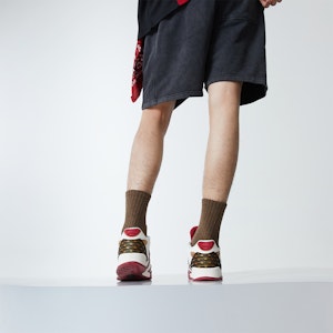 Sepatu Basket ASICS Gel-Fuse 'Putih Merah' 1203A590-600 4