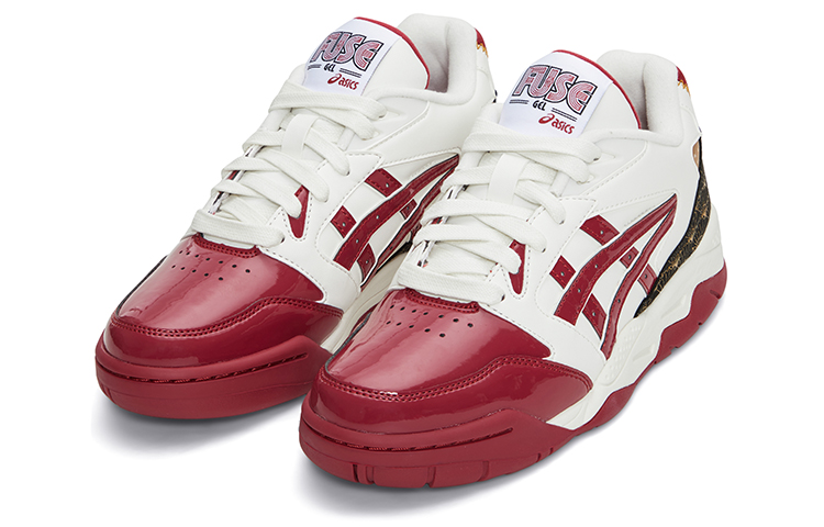 Shop Zapatillas de Baloncesto ASICS Gel-Fuse 'Blanco Rojo' 1203A590-600