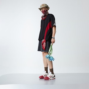 Sepatu Basket ASICS Gel-Fuse 'Putih Merah' 1203A590-600 1