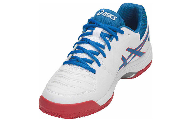 Lookbook アシックス ゲルゲーム6 白/青 (Ashikksu Gerugēmu 6 Shiro/Ao) E706Y-100