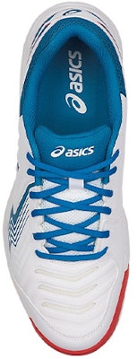 ASICS Gel-Game 6 White/Blue E705Y-100 Shop ASICS Gel-Game 6 White/Blue E705Y-100