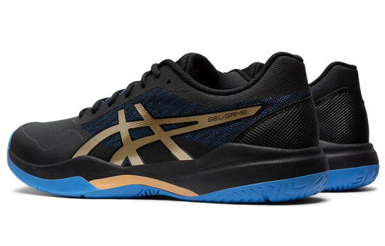 Shop ASICS Gel-Game 7 金色款「黑」 1041A042-012