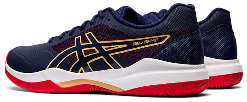 ASICS Gel-Game 7 蓝/黄 1041A042-400 Shop ASICS Gel-Game 7 蓝/黄 1041A042-400