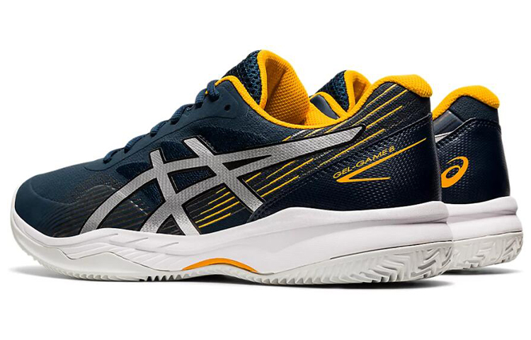 Lookbook ASICS Gel-Game 8 Clay Azul/ 'Plata' 1041A193-400