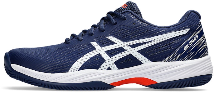 ASICS Gel-Game 9 Clay/Oc 'Azul Extenso Blanco' 1041A358-400 Cheap ASICS Gel-Game 9 Clay/Oc 'Azul Extenso Blanco' 1041A358-400