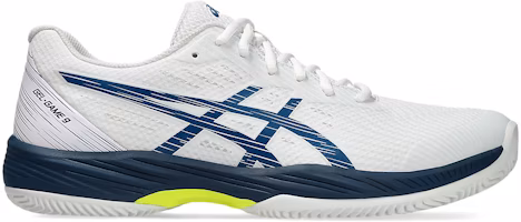 ASICS Gel-Game 9 Clay/Oc 'White Mako Blue' 1041A358-104 ASICS Gel-Game 9 Clay/Oc 'White Mako Blue' 1041A358-104