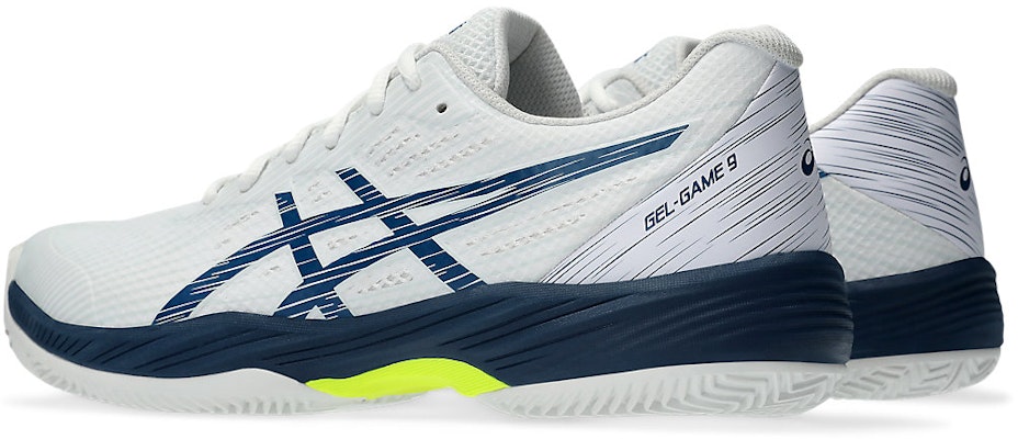 ASICS Gel-Game 9 Clay/Oc 'White Mako Blue' 1041A358-104 Lookbook ASICS Gel-Game 9 Clay/Oc 'White Mako Blue' 1041A358-104