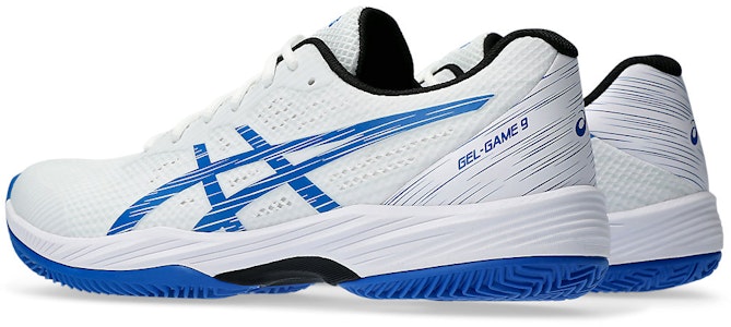 ASICS Gel-Game 9 粘土/室内场 白金枪鱼蓝 1041A358-103 Lookbook ASICS Gel-Game 9 粘土/室内场 白金枪鱼蓝 1041A358-103