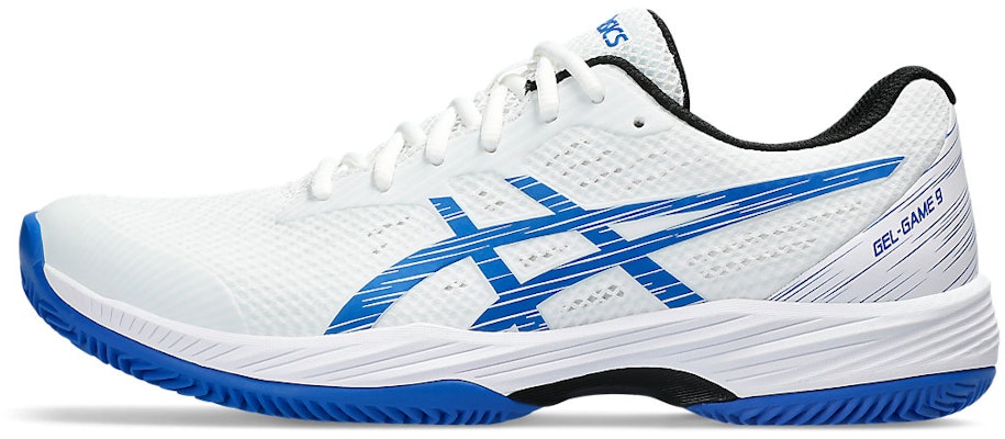 ASICS Gel-Game 9 Clay/Oc 'White Tuna Blue' 1041A358-103 Cheap ASICS Gel-Game 9 Clay/Oc 'White Tuna Blue' 1041A358-103