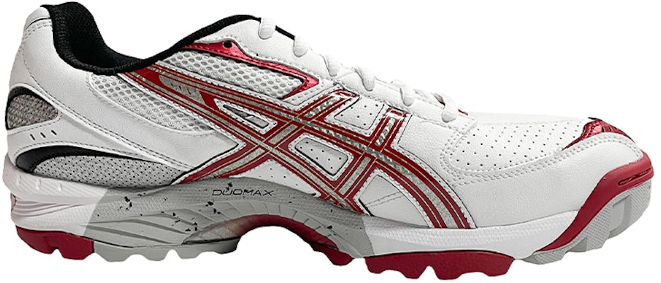 ASICS Gel-Hardwicket 4 'White Red Colorblock' P025Y-0124 Order ASICS Gel-Hardwicket 4 'White Red Colorblock' P025Y-0124