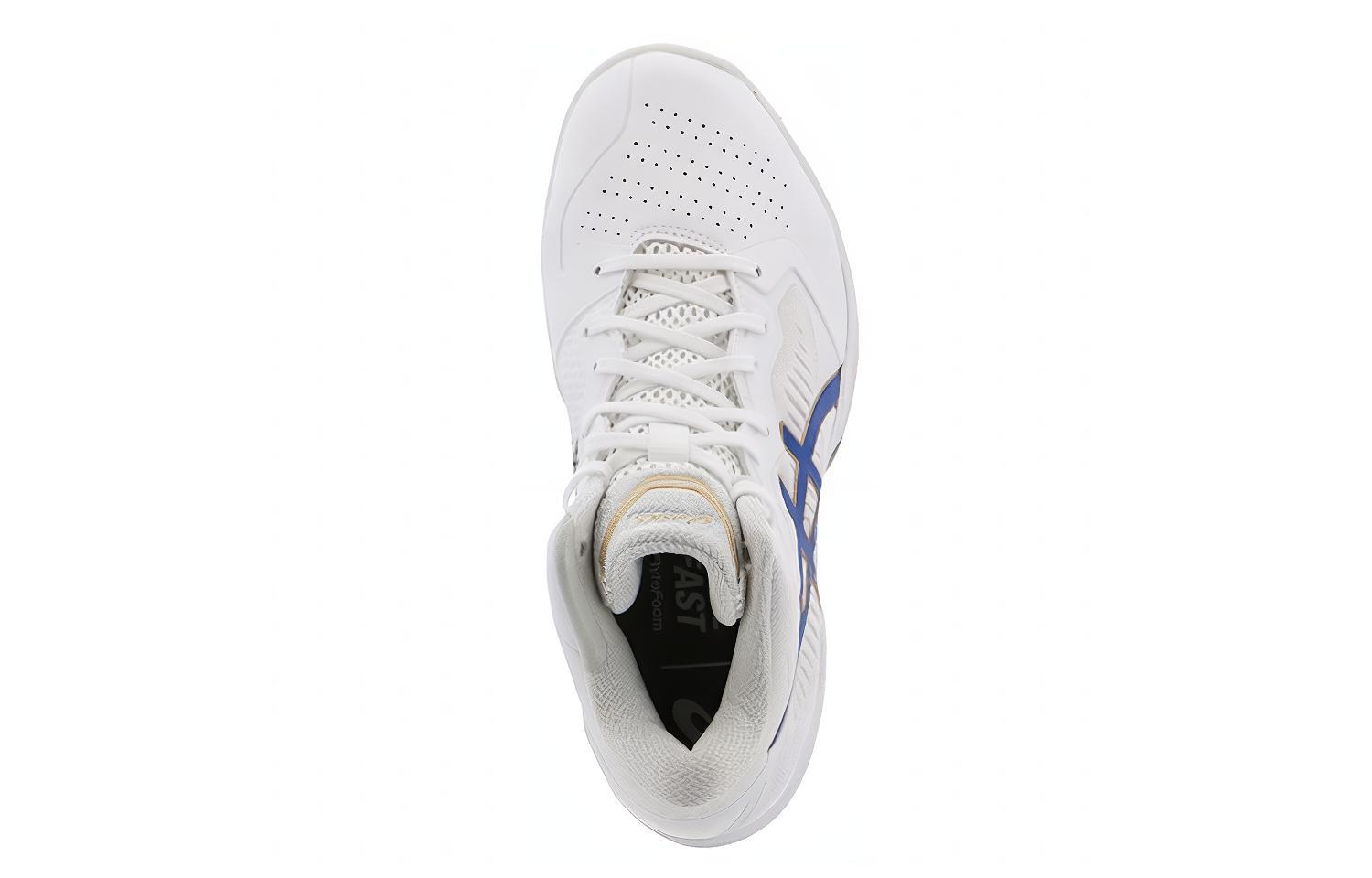 Lookbook ASICS Gel-Hoop V12 3E ''Blanc Bleu'' 1063A038-109
