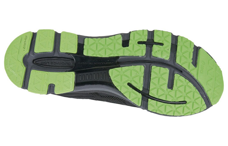 Shop Asics Gel-Hyper 33 防滑透氣 低筒休閒跑步鞋 黑銀