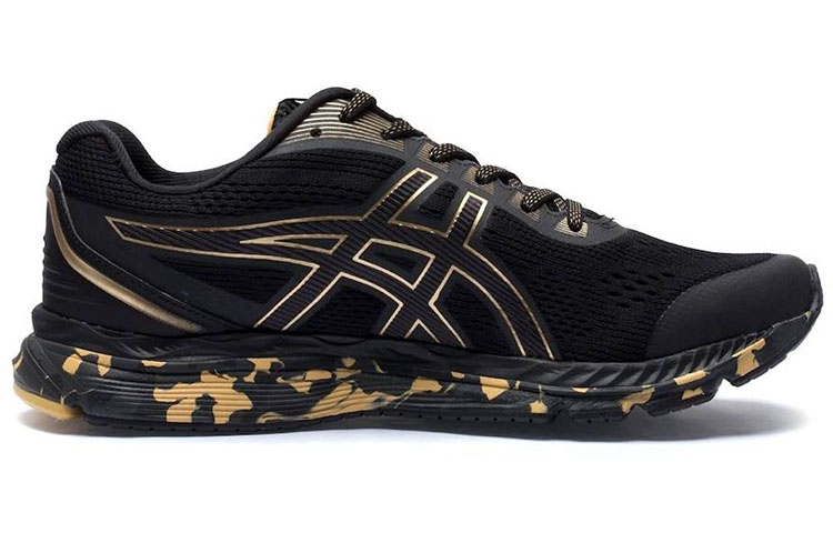 Order Asics Gel-Hypersonic 2 低筒透氣跑步鞋 黑金