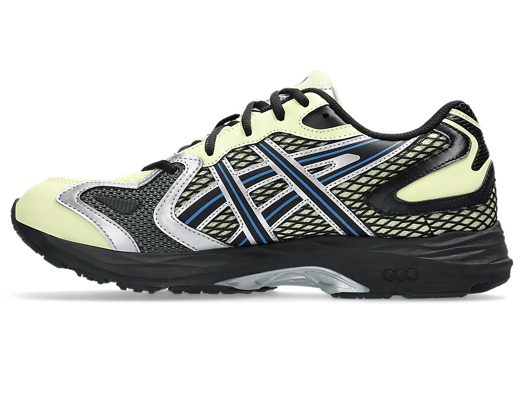 Shop ASICS GEL-K1011 運動跑鞋 柔和黃/黑配色 1203A756-750