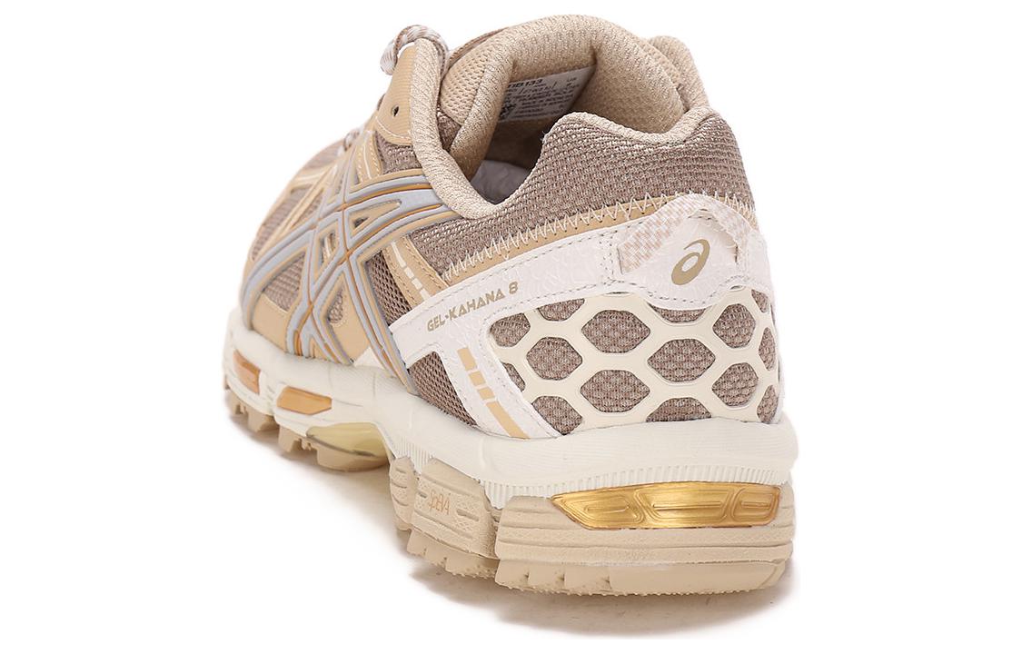Lookbook 亞瑟士 Gel-Kahana 8 潮流百搭運動 低幫 跑步鞋 男款 米黃拼接