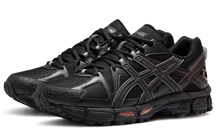 Order ASICS Gel-Kahana 8 Tahan Lama Outdoor Hitam Nyaman 1011B109-005