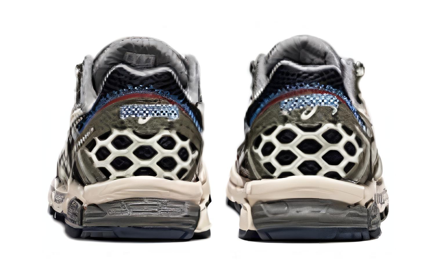 Lookbook アシックス ゲルカハナ8 FL 緑ベージュ 1011B828-400