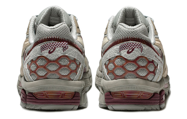 Details for ASICS Gel-Kahana 8 Kasut Low Top Kelabu 'Grey Red' 1011B109-025