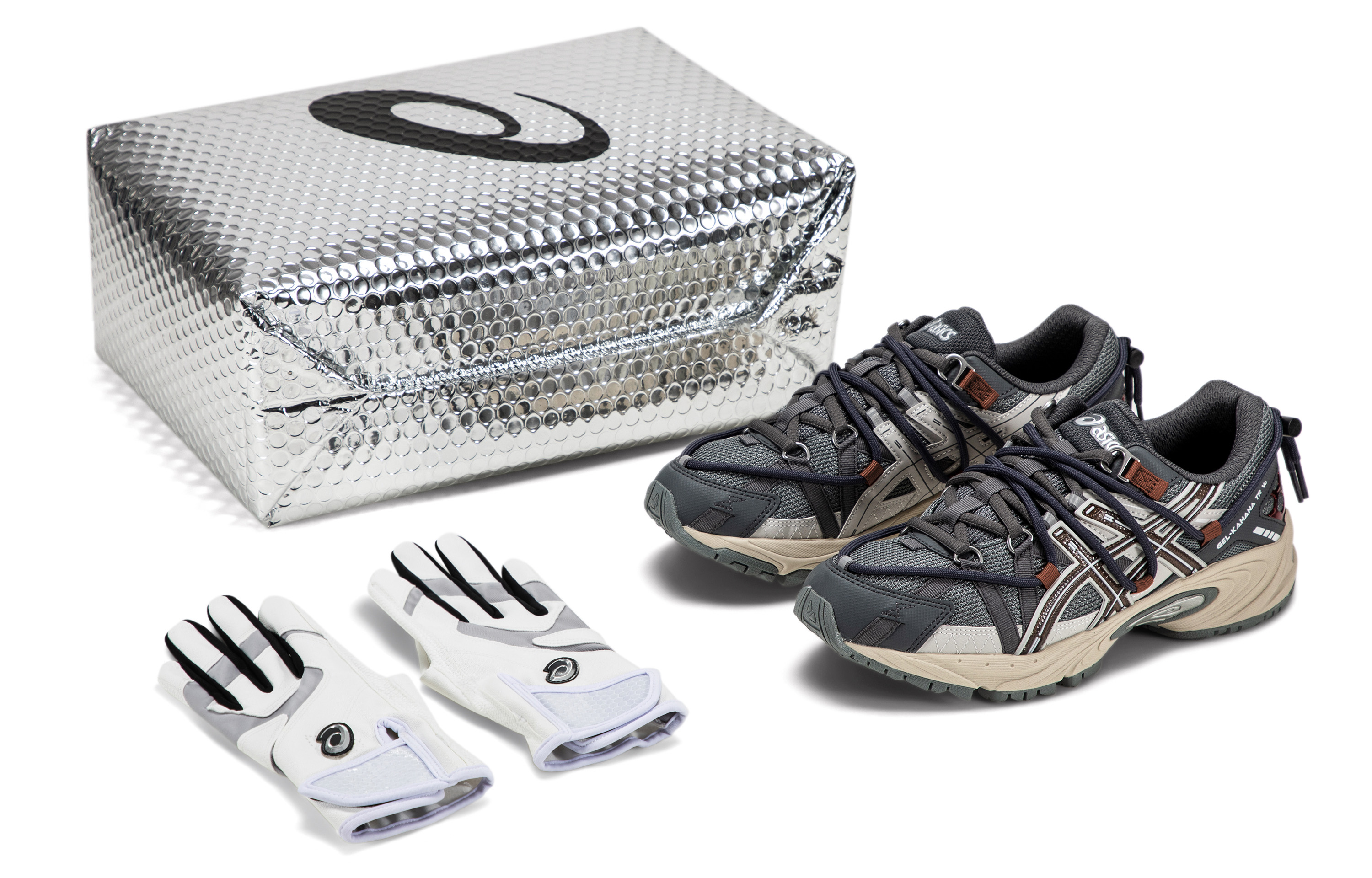 Asics Gel-Kahana TR "Moon Pack" Low-Top Running Shoes Dark Gray 1203A504-301 Lunar Landing Set