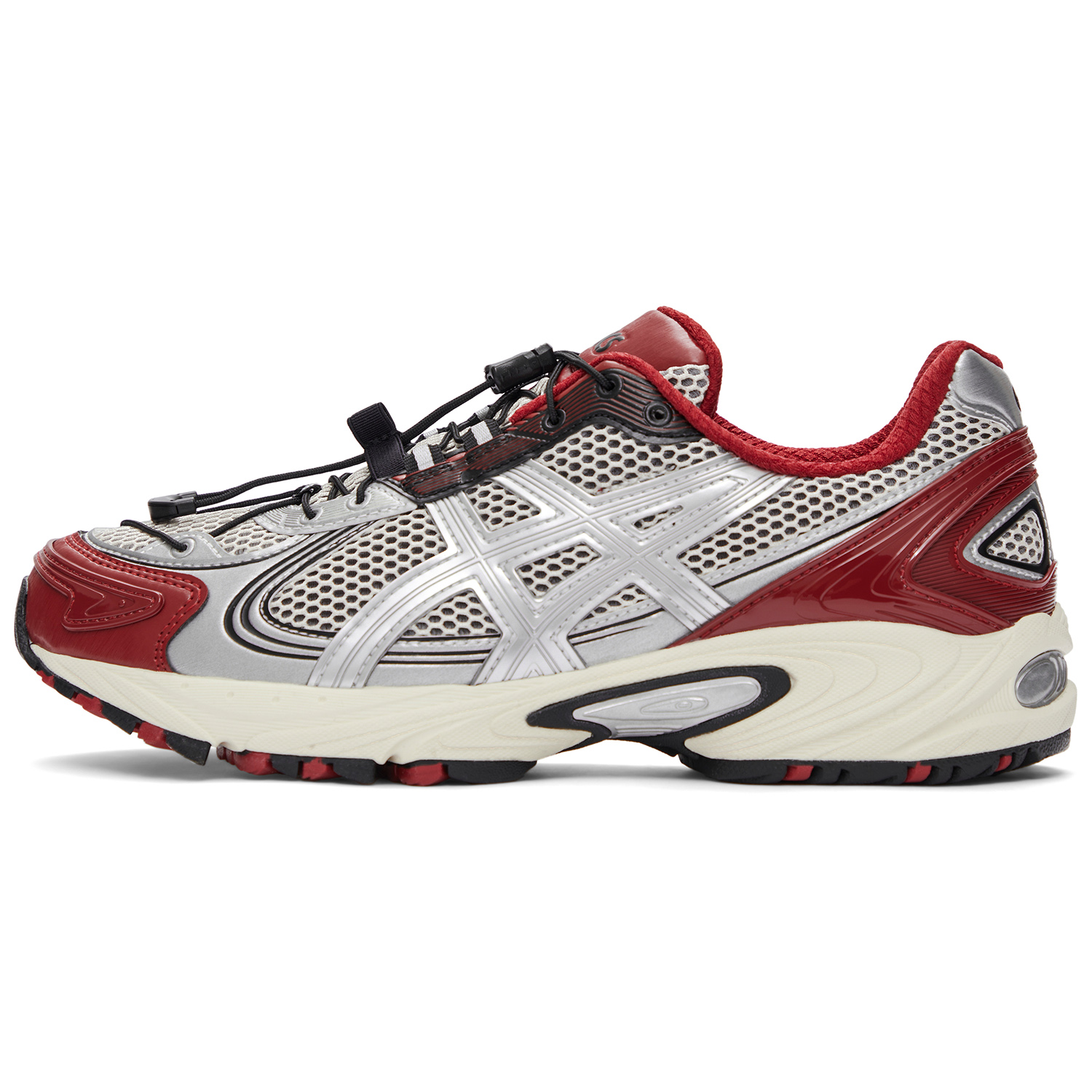 ASICS Gel-Kahana TR V4 Gray/Red Casual Comfort Trail Shoes. 1203A716-021