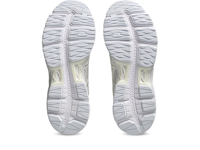 Sizing ASICS GEL-Kayano 1011 Sepatu Lari Putih/Cream 1203A756-100