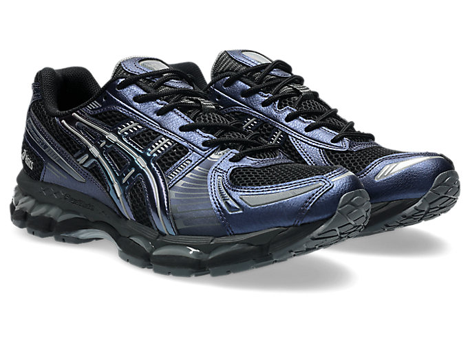 Lookbook ASICS 亞瑟士 GEL-KAYANO 12.1 黑色／Carrier Grey／藍色 1203A759-003